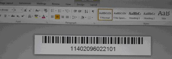 芜湖市通过word来使用TSC TTP-342e打印条形码，标签为何空白呢？